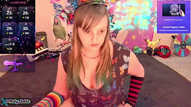BabyZelda online show from 02/23/25, 02:25