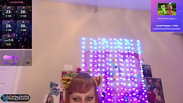 BabyZelda online show from 09/21/25, 04:47
