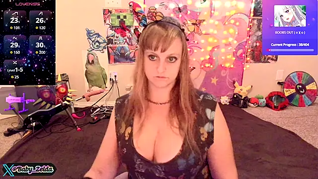 BabyZelda online show from 10/01/25, 10:10
