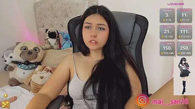 Maii chan online show from 01/12/25, 09:40