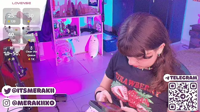 meraki fraise online show from 05/21/26, 10:55