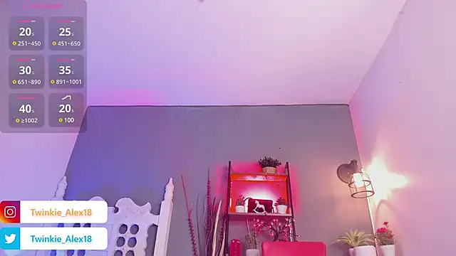 Twinkie-Alex18 online show from 02/24/25, 09:20