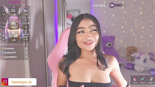 Snapshot of urfavprettygirl chatting on 02/10/25, 05:47 urfavprettygirl online show from 02/10/25, 05:47