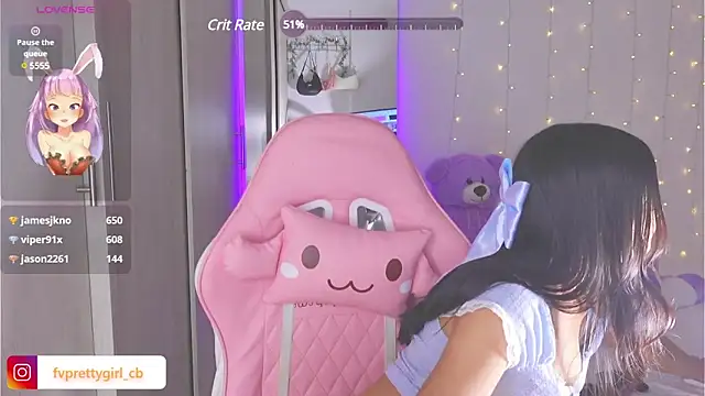 Snapshot of urfavprettygirl chatting on 03/19/25, 10:00 urfavprettygirl online show from 03/19/25, 10:00