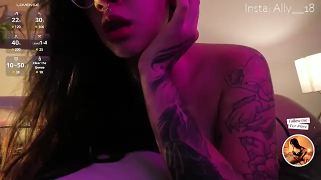 Ally addams online show from 02/13/25, 09:41