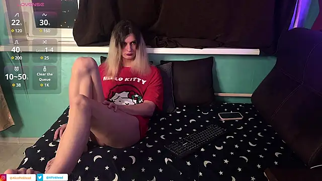 Alice Pinkhead online show from 01/27/25, 03:18