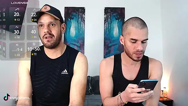 Snapshot of angelandfranco chatting on 03/13/25, 09:48 angelandfranco online show from 03/13/25, 09:48