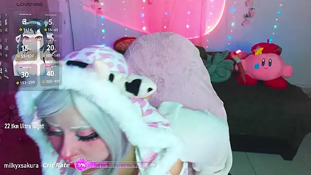 MilkyXSakura online show from 03/08/26, 12:08