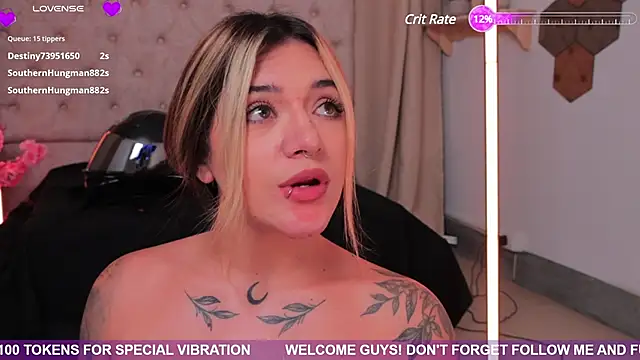 ashleyvalirya online show from 01/22/25, 09:57