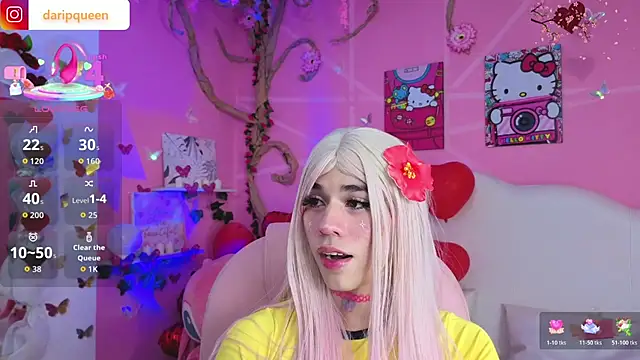 DaripQueen online show from 02/23/26, 02:47