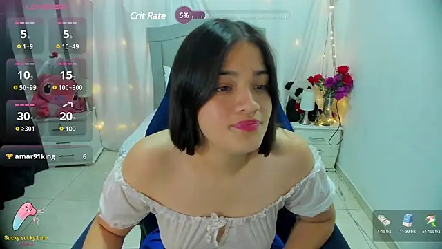 Snapshot of Alison_girl20 chatting on 12/27/24, 10:59 Alison girl20 online show from 12/27/24, 10:59