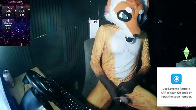 FoxieHikari online show from 12/03/24, 03:09