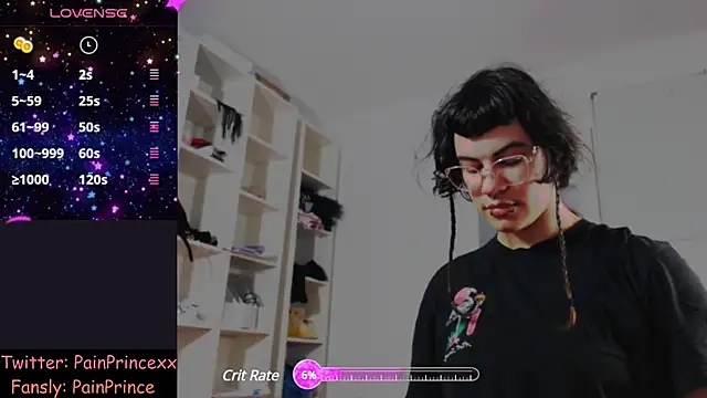 pain princee online show from 12/09/24, 03:22