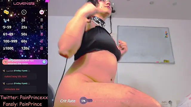 pain princee online show from 12/10/24, 09:22