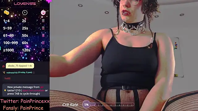 pain princee online show from 12/19/24, 06:23