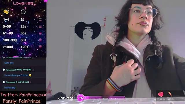 pain princee online show from 01/16/25, 02:41