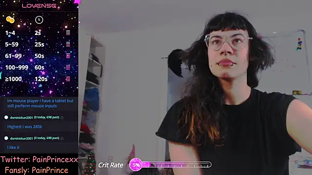 pain princee online show from 01/20/25, 02:57