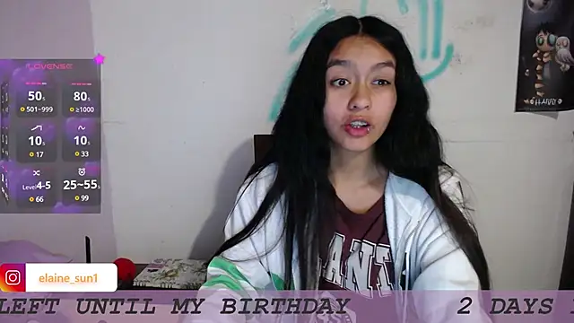 Snapshot of elaine_sun chatting on 01/24/25, 06:57 elaine sun online show from 01/24/25, 06:57