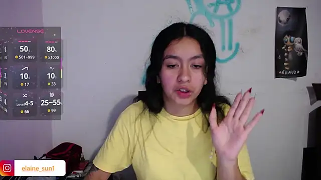 Snapshot of elaine_sun chatting on 03/07/25, 05:18 elaine sun online show from 03/07/25, 05:18