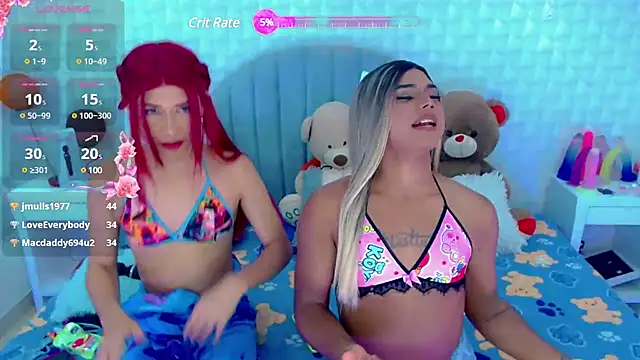 party duo trans online show from 02/21/25, 01:11