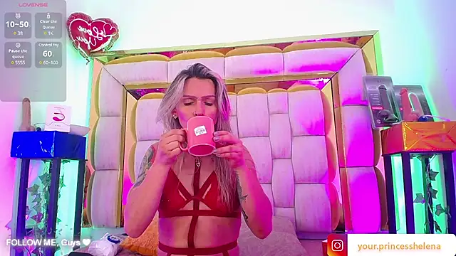 Princess Helena online show from 03/18/25, 04:37