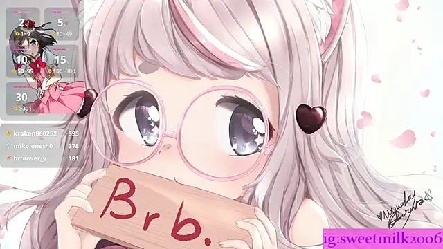 Snapshot of sweetmilk2006 chatting on 01/14/25, 11:53 sweetmilk2006 online show from 01/14/25, 11:53