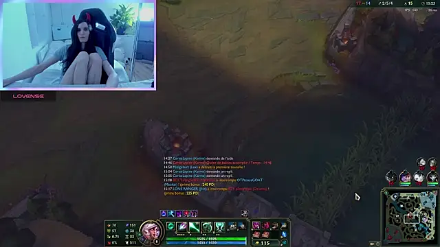 CeriseLapine online show from 03/12/25, 10:07