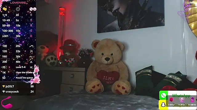 EvelynAisha online show from 02/20/25, 06:35