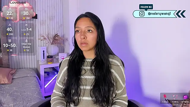 Valery wang online show from 11/29/25, 11:57