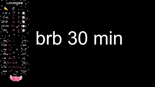 Fairyy Moon online show from 01/11/25, 02:58