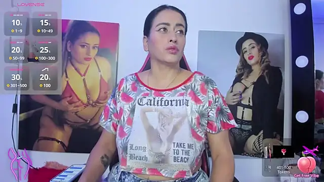 vaiolet triana online show from 01/06/25, 01:19