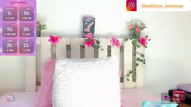 Madisson Ivanova online show from 01/28/25, 01:59