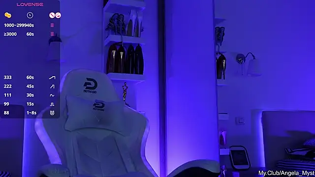 Angela Myst online show from 03/10/25, 07:18