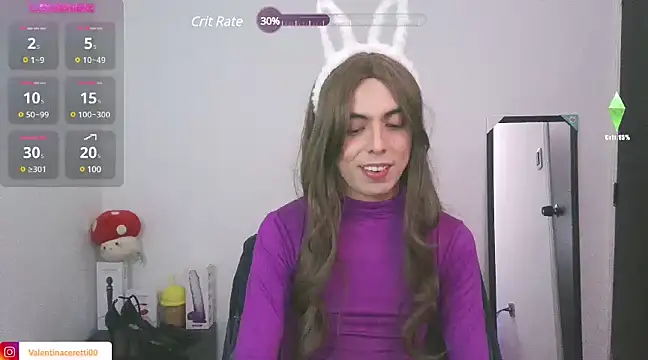 valentina crtti online show from 01/14/25, 04:29