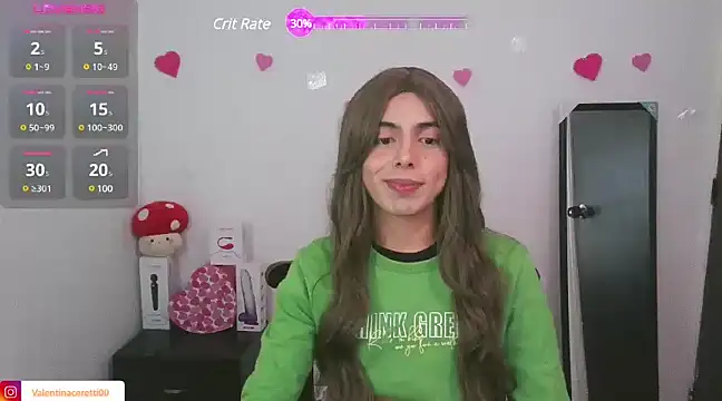 valentina crtti online show from 02/15/25, 04:23