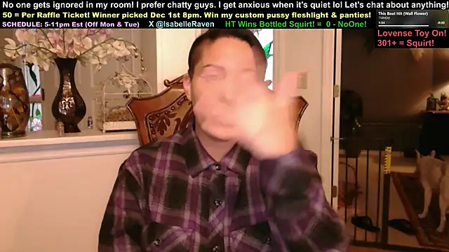 Snapshot of IsabelleRaven chatting on 10/29/25, 10:11 IsabelleRaven online show from 10/29/25, 10:11