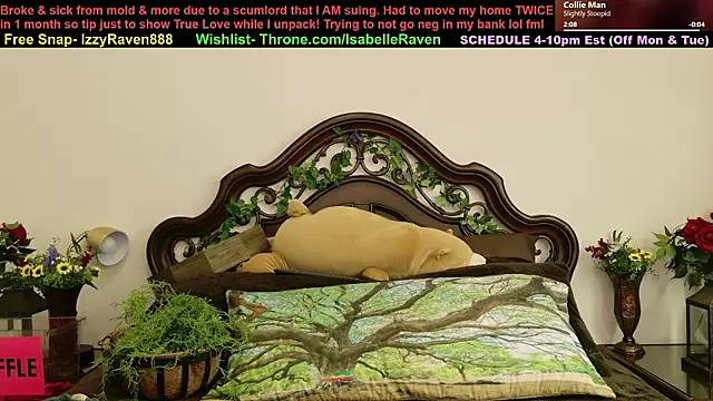 Snapshot of IsabelleRaven chatting on 03/16/26, 04:44 IsabelleRaven online show from 03/16/26, 04:44