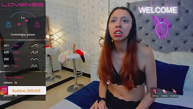 Goddess  Lilith online show from 12/08/24, 06:43