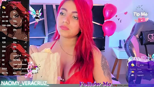 Naomy veracruz  online show from 02/22/25, 05:02