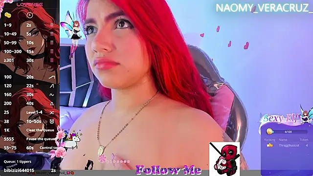 Naomy veracruz  online show from 02/26/25, 01:19