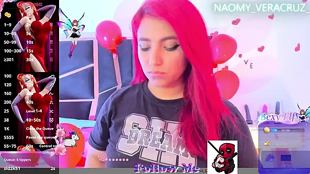 Naomy veracruz  online show from 03/05/25, 07:49