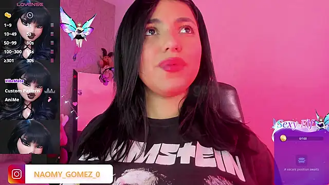 Naomy veracruz  online show from 04/18/26, 08:31