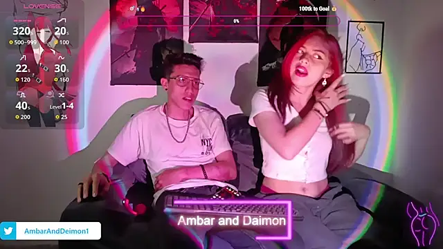 Snapshot of Ambar_and_daimon_ chatting on 09/16/25, 10:05 Ambar and daimon  online show from 09/16/25, 10:05