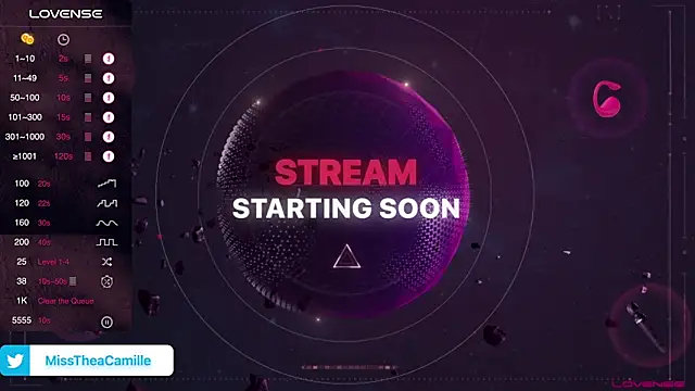 MissTheaCamille online show from 01/31/25, 08:43