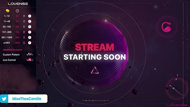 MissTheaCamille online show from 02/09/25, 12:28