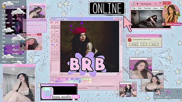 vanesa moon   online show from 09/25/25, 10:35