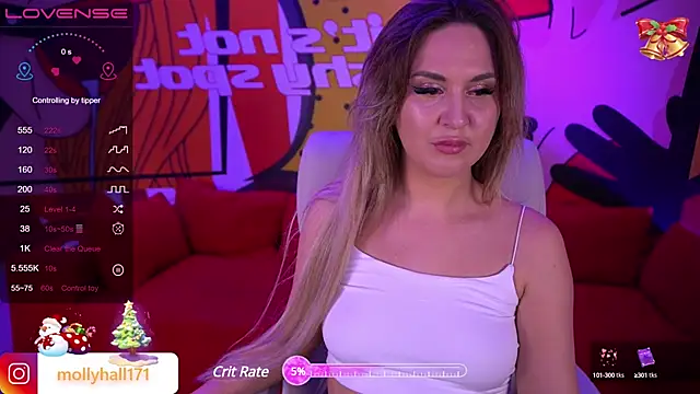 LovelyMollyy online show from 01/08/25, 11:41