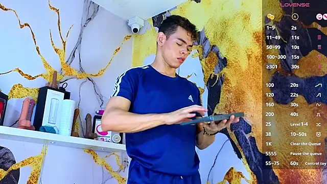 Nijinsky LatinBoy online show from 09/15/25, 10:59