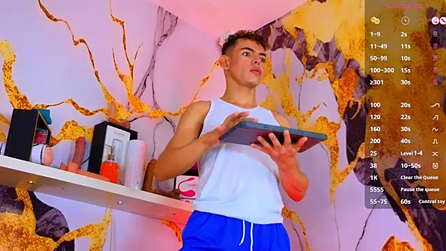 Nijinsky LatinBoy online show from 10/10/25, 12:04