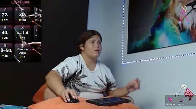 Snapshot of fabyana-queen chatting on 01/24/25, 02:41 fabyana-queen online show from 01/24/25, 02:41